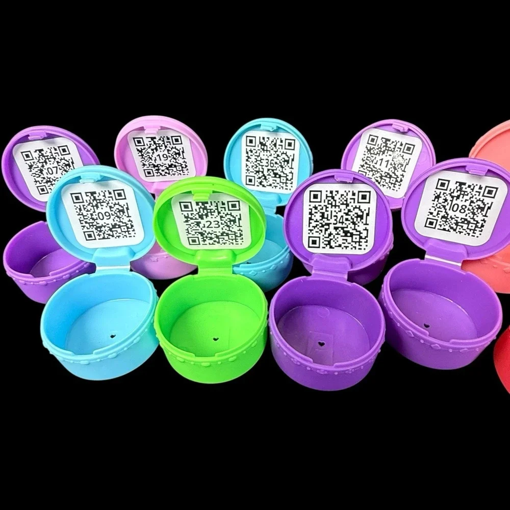 Gabby's Dollhouse Replacement Round Gift Delivery Boxes‎ Lot of 12